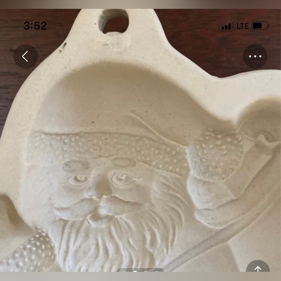 Santa cookie mold 6”x4” - Picture 2 of 4